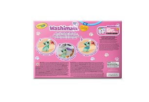 Crayola Washimals Pastal Pets 3ct 3 Markers 1 Scrubber